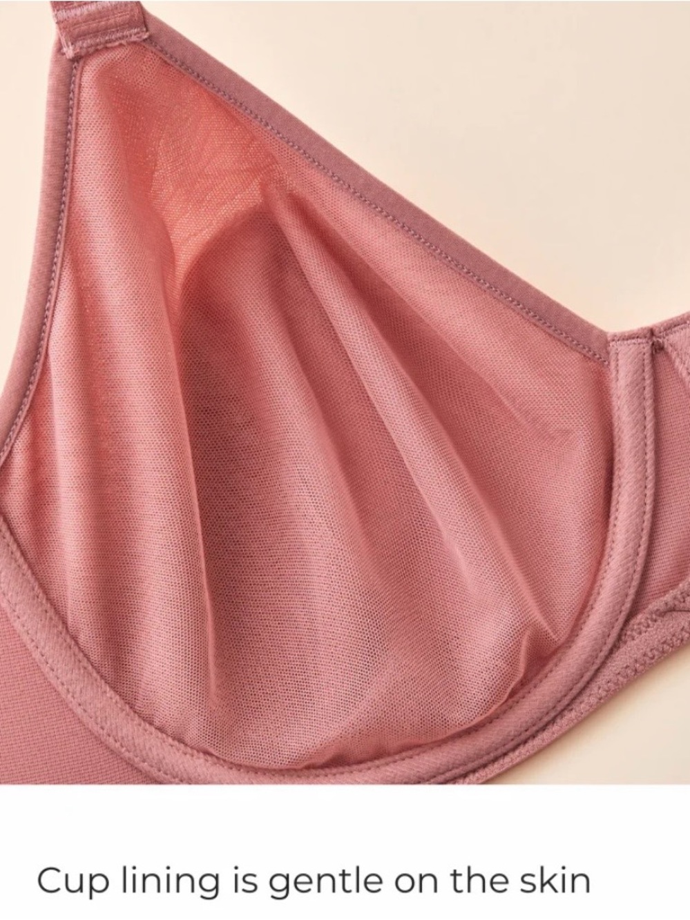Understance Zoe 2.0 Flexwire Molded Unpadded Demi T-Shirt Bra - Picture 8 of 9